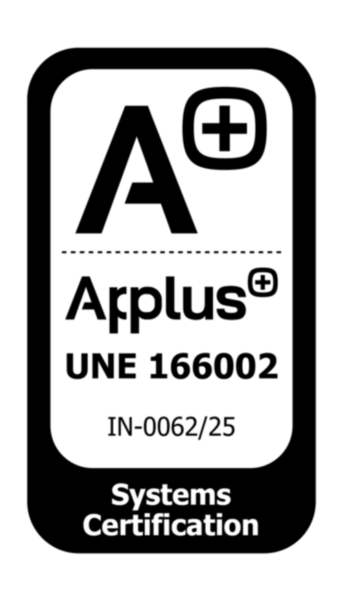 Applus UNE 166002 IN-0062/25